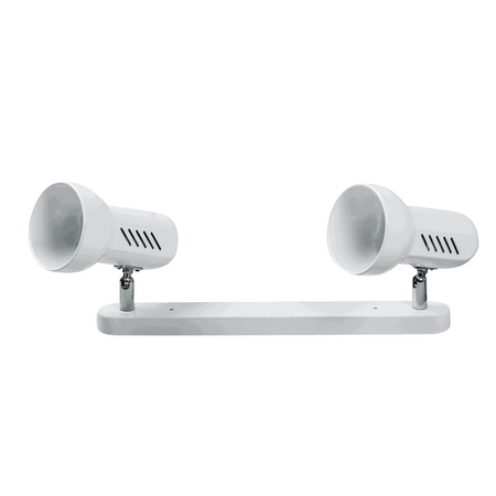 Spot bară RODIN 2L alb 2XE27 60W