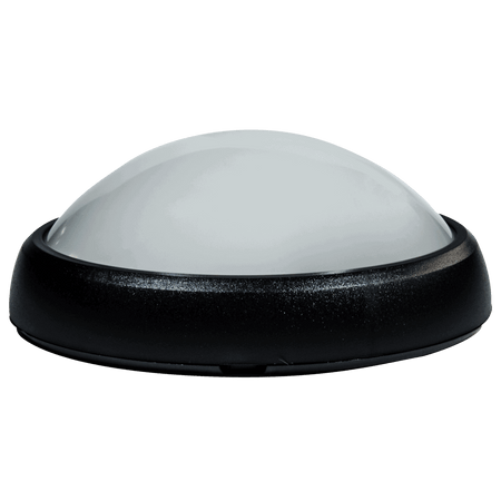 Lampă BAT ovală LED 12W IP65 CW negru NV-3201.1