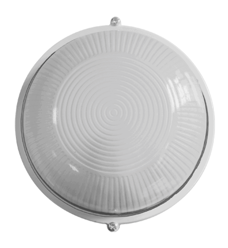 Lampă BAT rotundă 1XE27 100W alb NV-3201.07