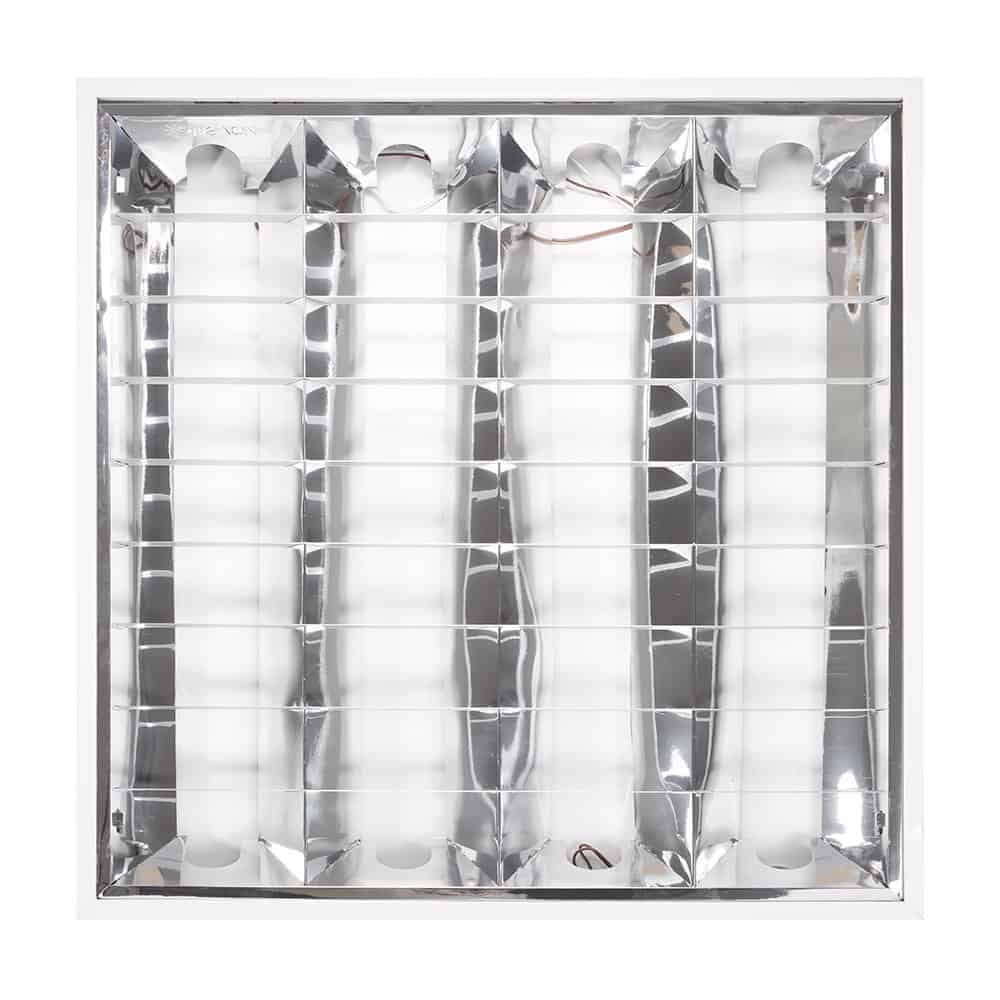 Corp iluminat aplicat 4x18W parabolic 612x612, Novelite