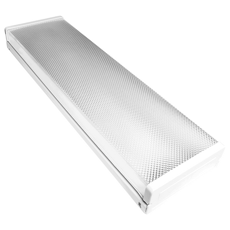 Corp iluminat cu dispersor 2x18W LT-106, Novelite