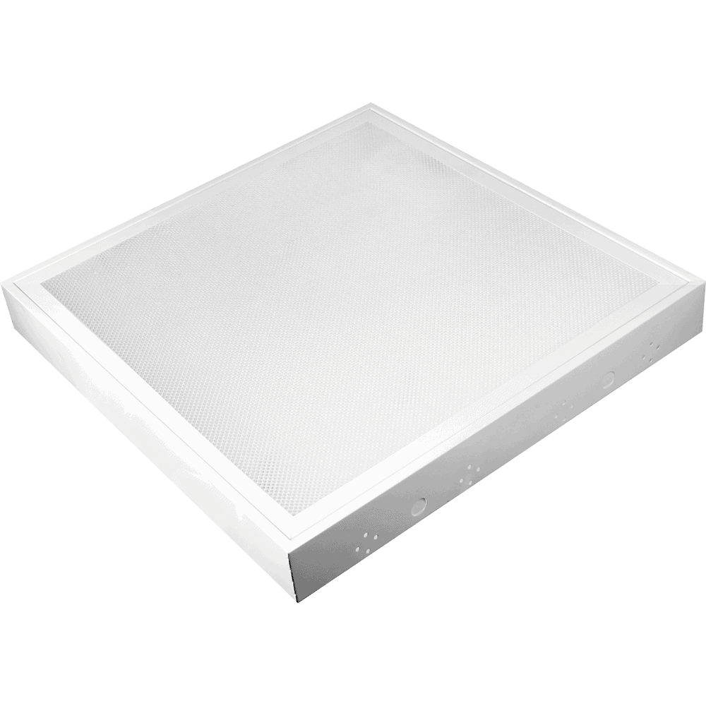 Corp iluminat aparent 2x18W prismatic 635x350, Novelite