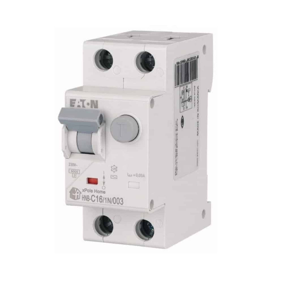 Diferențial 16A 1PN C 6kA 30mA, Eaton xPole HNB