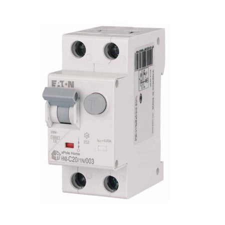 Diferențial 20A 1PN C 6kA 30mA, Eaton Xpole HNB