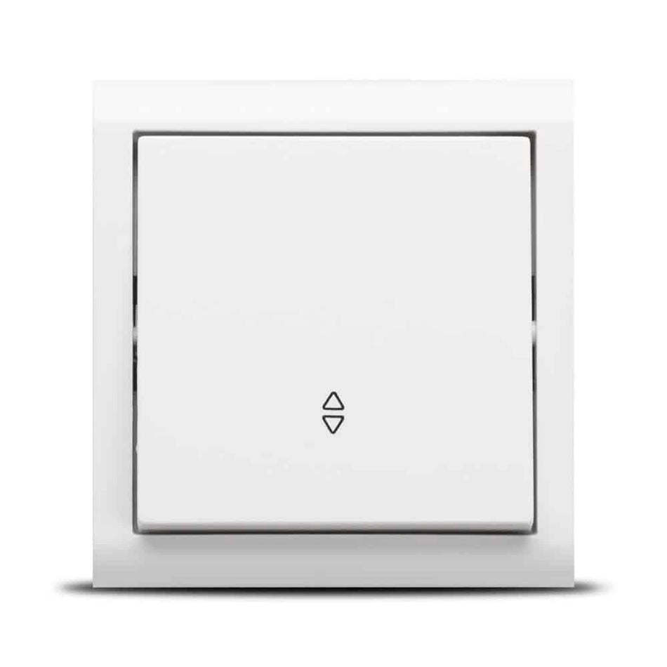 Întrerupător cap scară PT alb