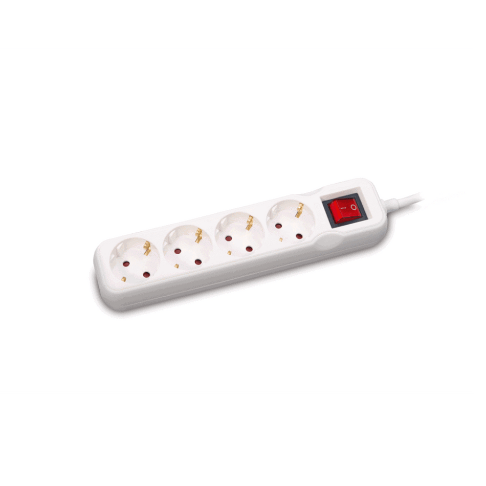 Prelungitor 3M 4PRIZE cu întrerupător 3X1