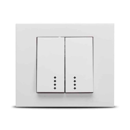 Comutator LED ST alb