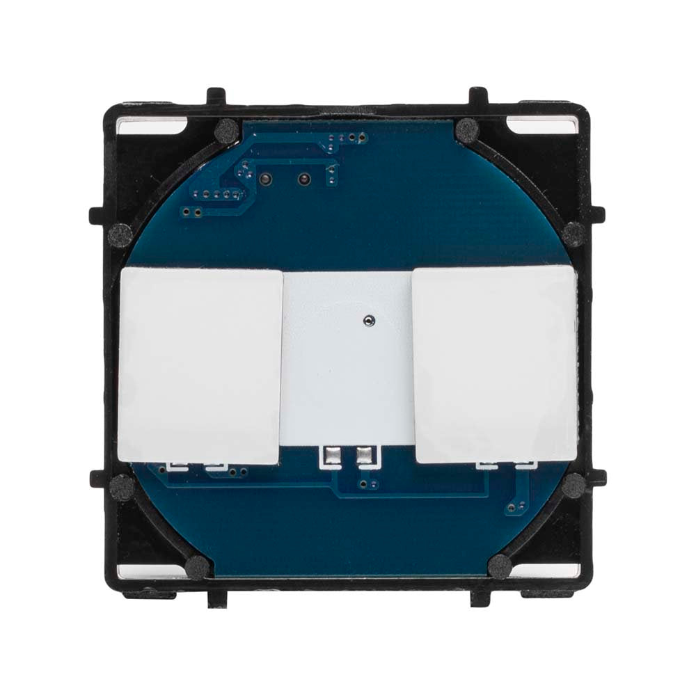 Modul întrerupător dublu cap-scara/cruce aparataj touch pulsar