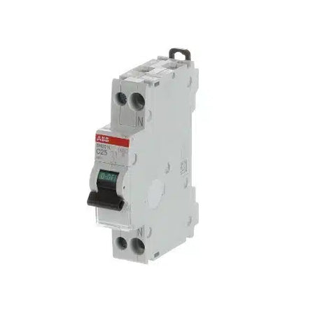 Întrerupător automat 25A 1P+N C 4.5kA, ABB SN201 L-C25