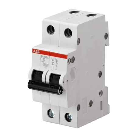 Întrerupător automat 50A 2P C 4.5kA, Abb SH202L-C50
