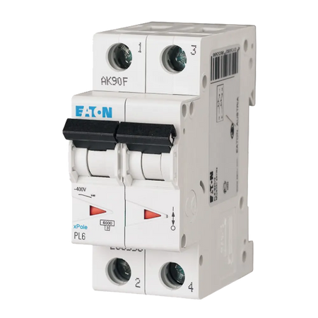 Întrerupător automat 32A 2P C 6kA, Eaton PL6-C32/2