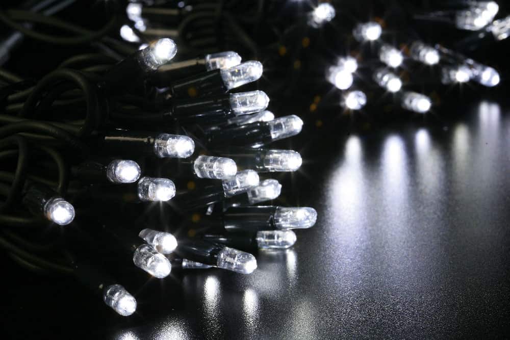 Șir luminos 200 LED albastru 20m