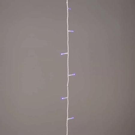 Perdea extensibilă 15 LED 1.1W 1.5m bleu