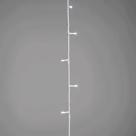 Perdea extensibilă 15 LED 1.1W 1.5m 6400K (alb rece)
