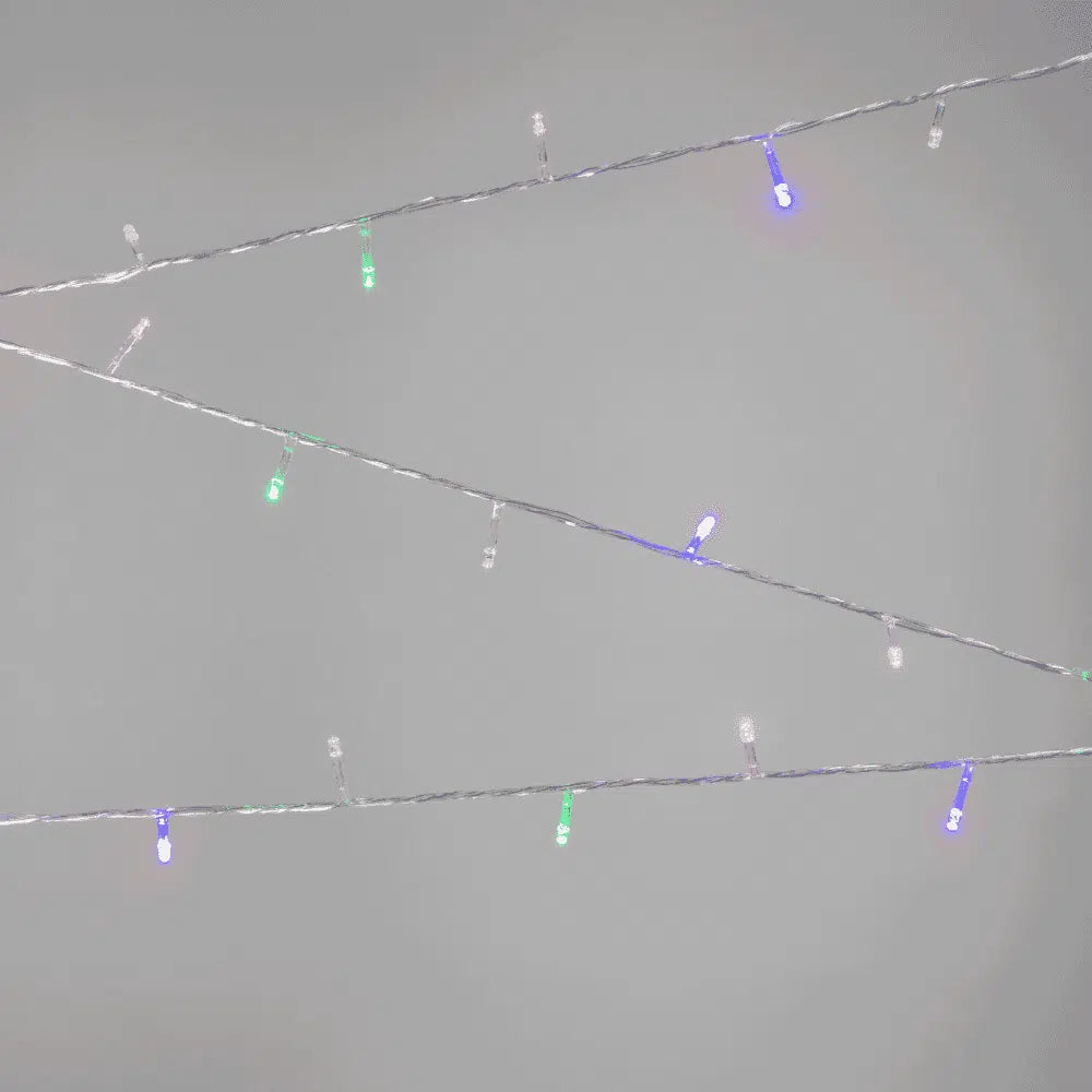 Instalație Crăciun multicolor 100LED 8m IP20