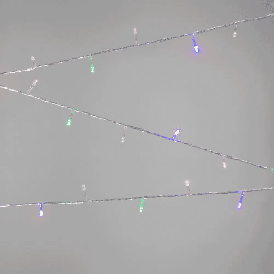 Instalație Crăciun multicolor 100LED 8m IP20