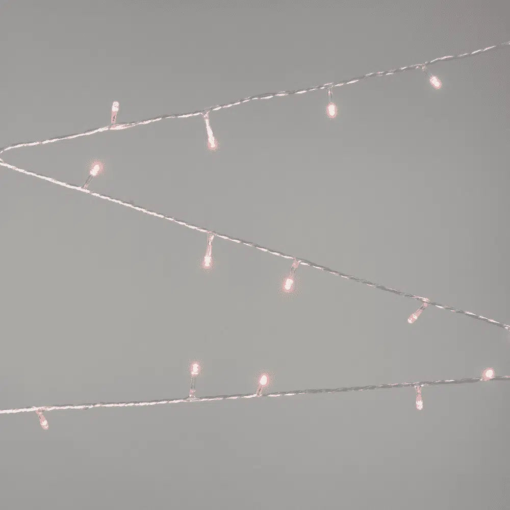 Instalație Crăciun roșu 100 LED 8m IP20