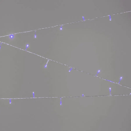 Instalație Crăciun albastru 100 LED 8m IP20