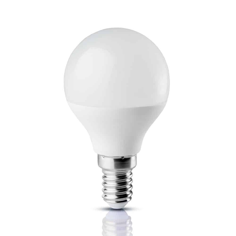 Bec LED sferic 5W E14 6400K (lumină rece)