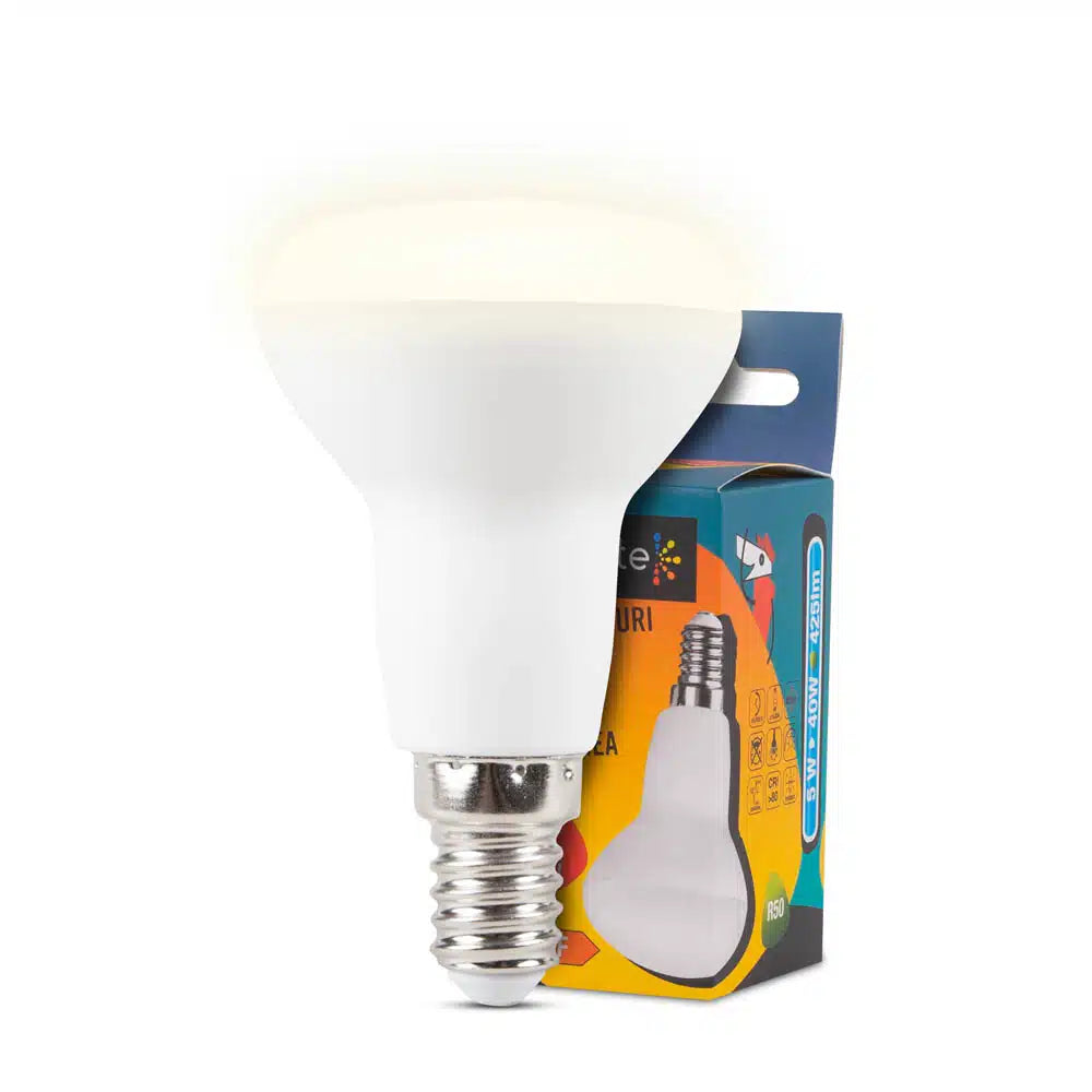 Bec LED Spot R50 5W E14 3000K (lumină caldă)