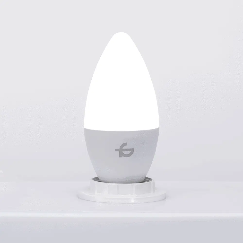 Bec LED lumânare 6W E14 5000K (lumină neutră)