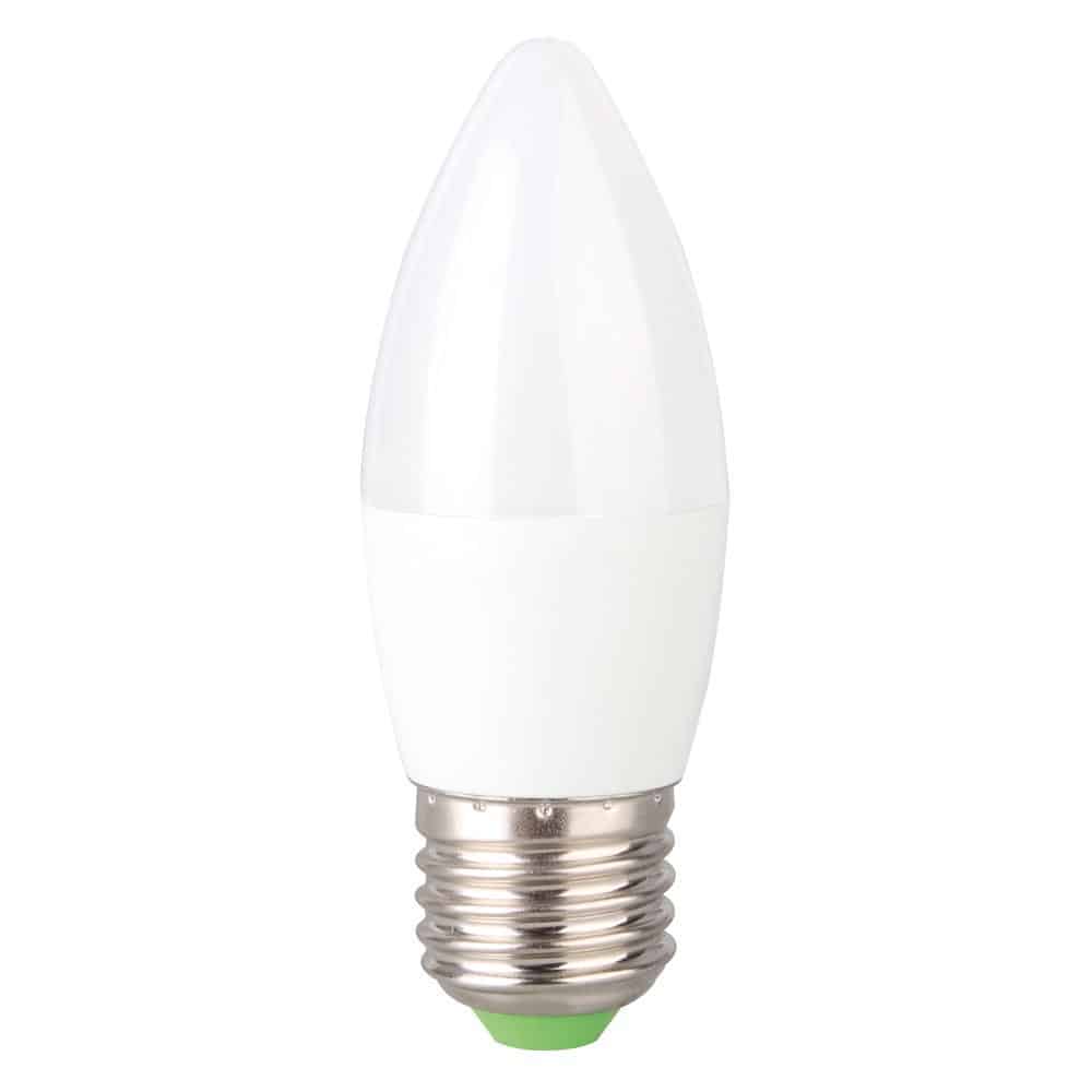 Bec LED lumânare 6W E27 3000K (lumină caldă)