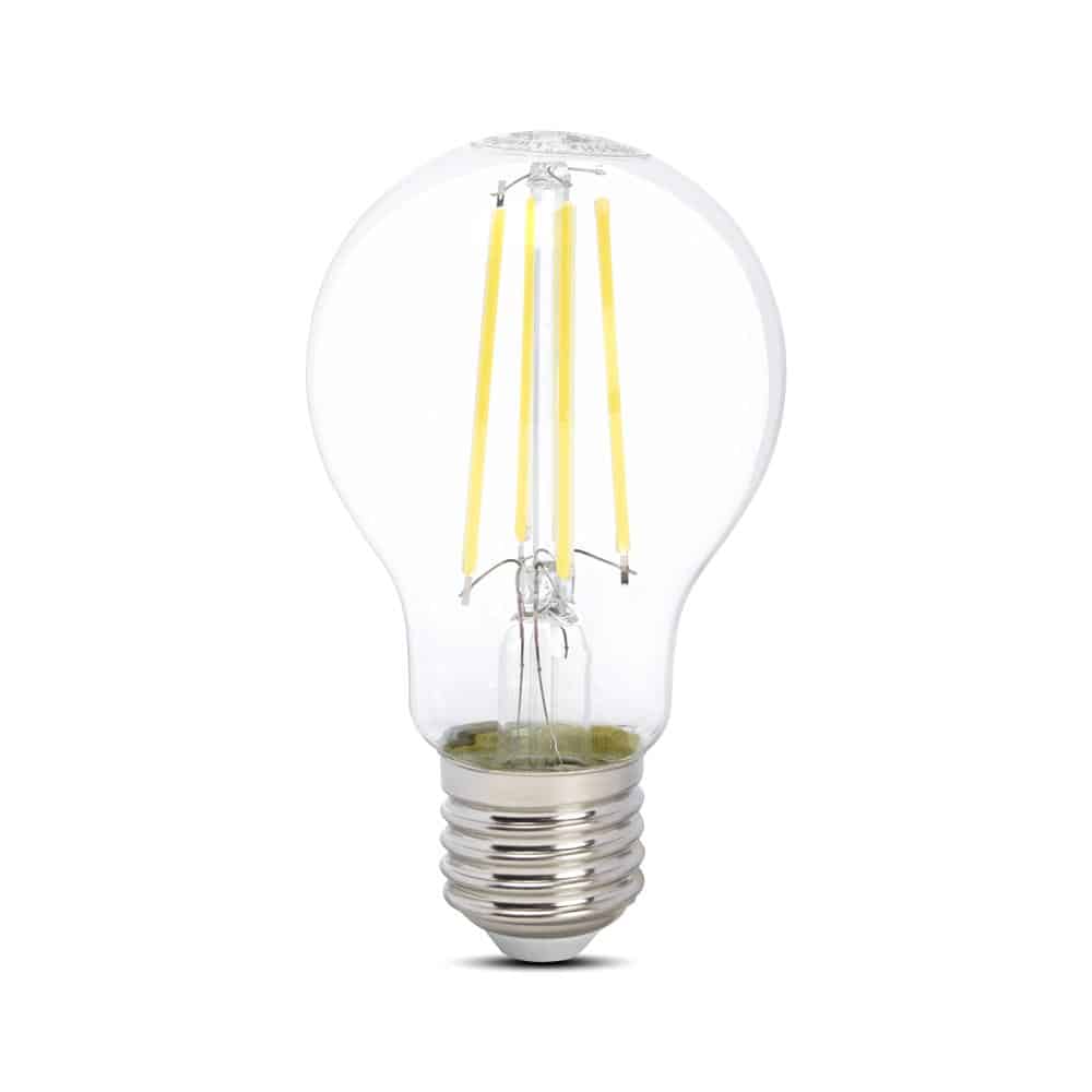 Bec LED filament A60 4W E27 2700K (lumină caldă)