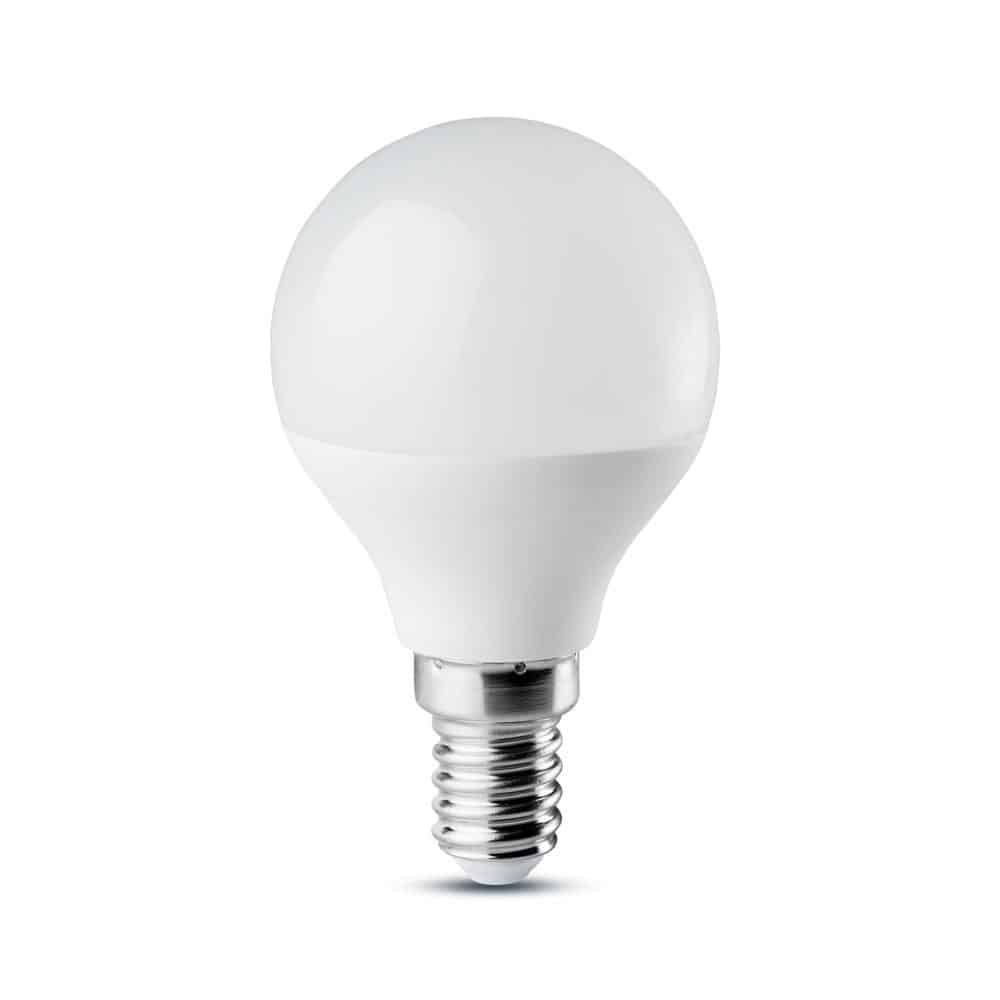 Bec LED sferic 6W E14 5000K (lumină neutră)