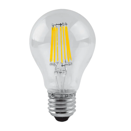 Bec LED filament A60 8W E27 2700K (lumină caldă)