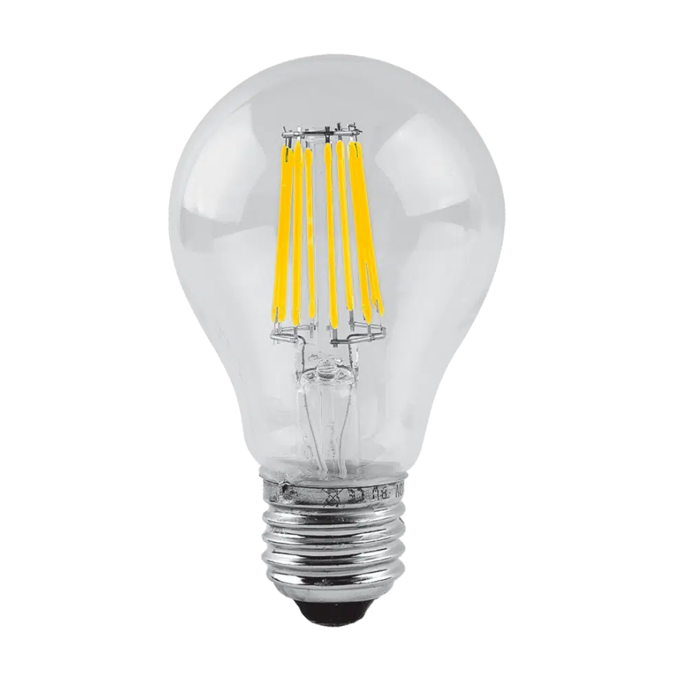 Bec LED filament A60 4W E27 6500K (lumină rece)