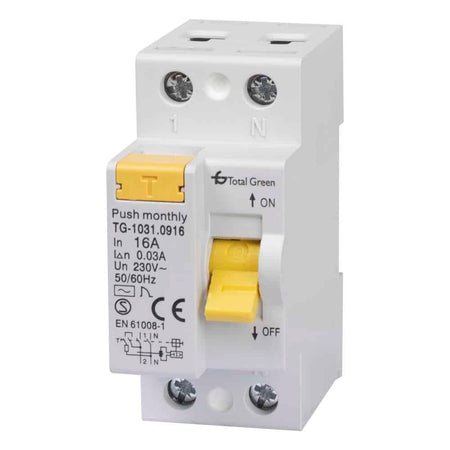 Diferențial 16A 2P 30mA, Total Green
