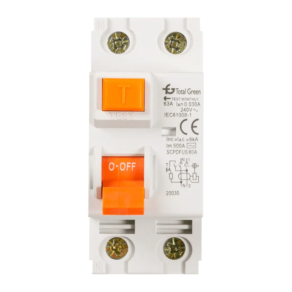 Diferențial 63A 2P 30mA, Total Green