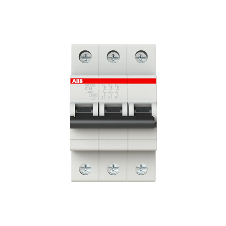 Întrerupător automat 16A 3P C 4.5kA, ABB SH203L-C16