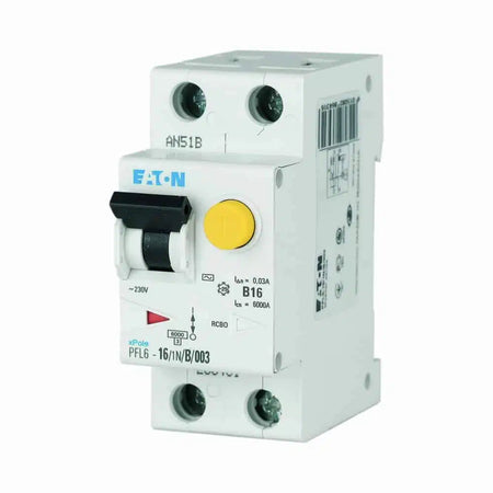 Întreruptor diferențial PFL6-10/1N/C/003, Eaton