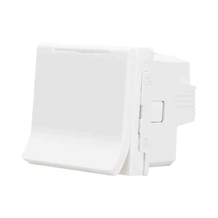 Priză cu capac schuko 2M, gama Unica NOU, NU303718TA