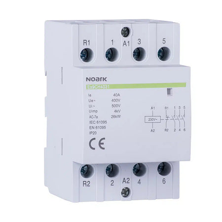 Contactor de instalare Ex9CH63 40 230V, Noark 102427