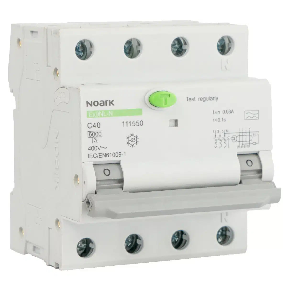 Diferențial Ex9NL-N 3P+N C32 300mA, Noark 111525