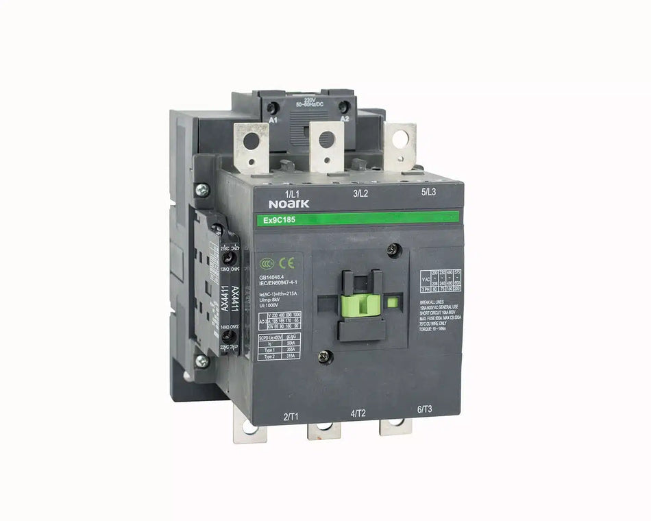Contactor Ex9C185 22 3P 230V AC/DC, Noark 106243