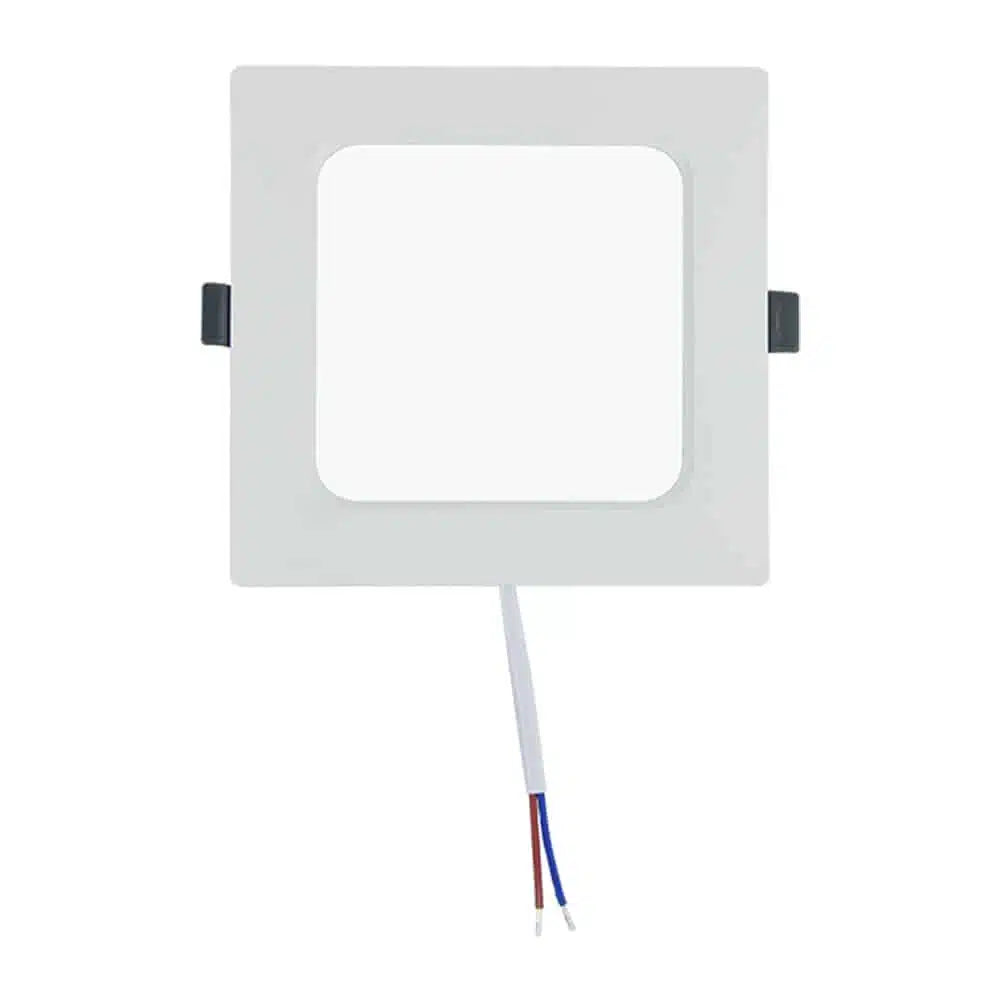 Spot LED 6W pătrat, ramă plastic, IP44