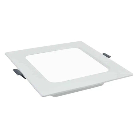 Spot LED 12W pătrat, ramă plastic, IP44