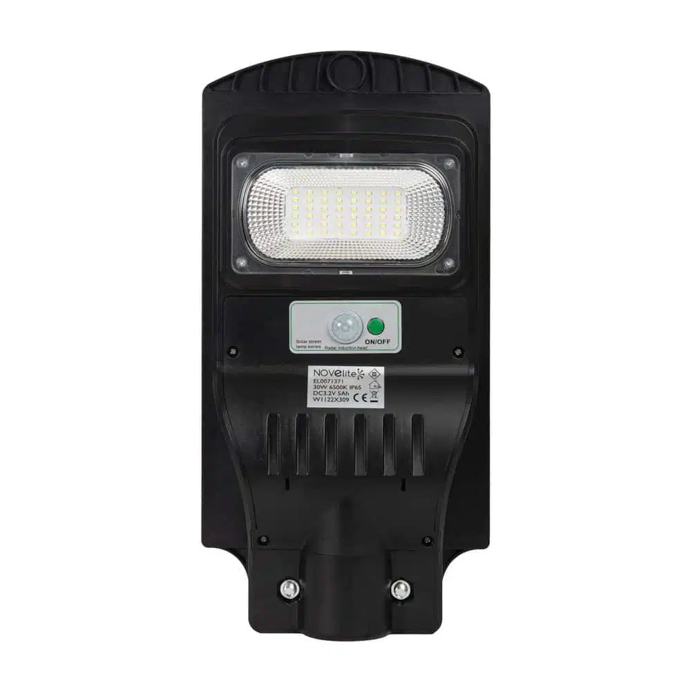 Corp iluminat stradal LED solar cu senzor 30W 6500K