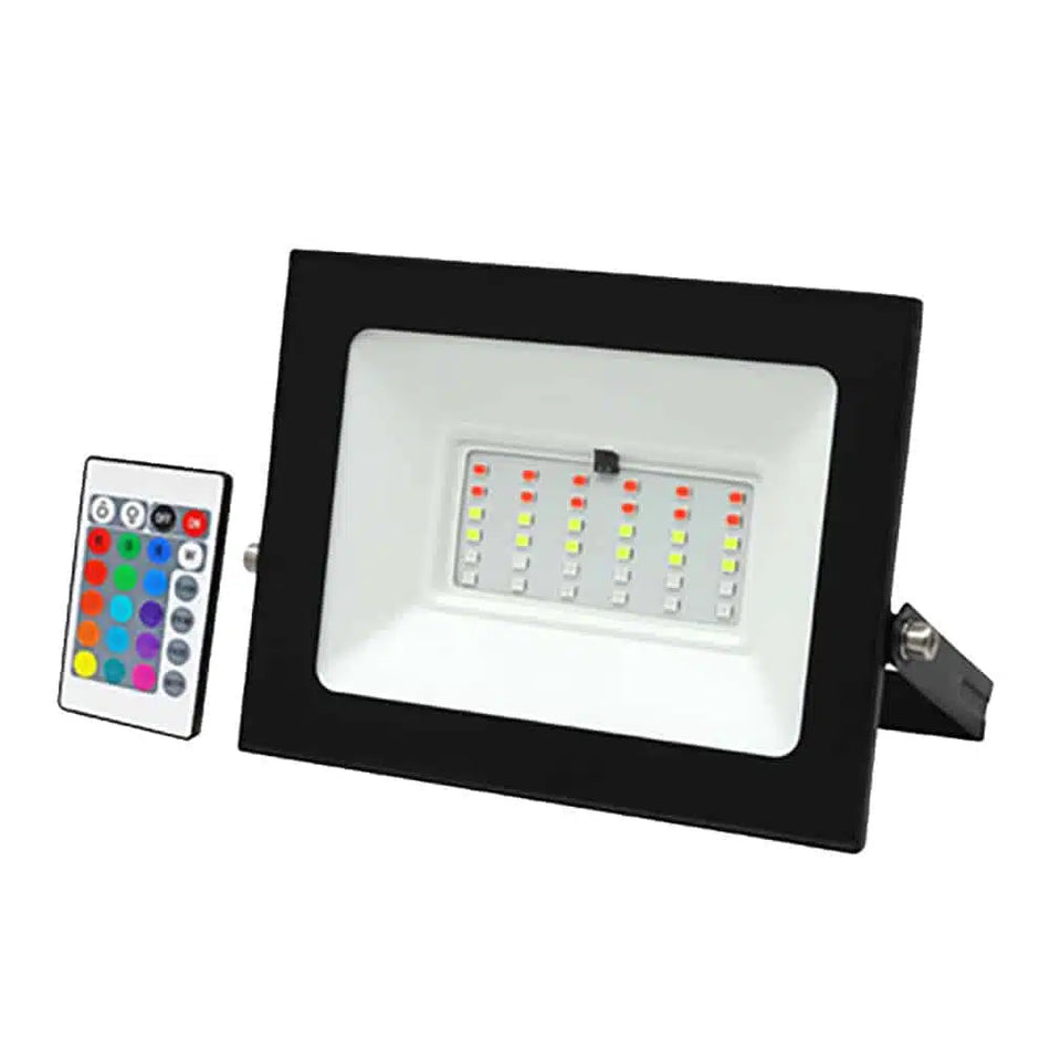 Proiector LED RGB 30W cu telecomandă
