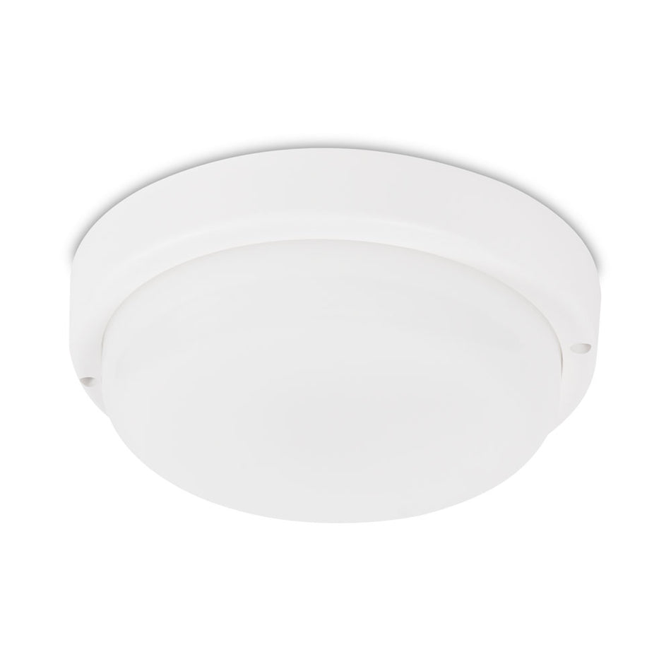 Lampă BAT LED rotundă 18W 6400K IP65 alb, Novelite
