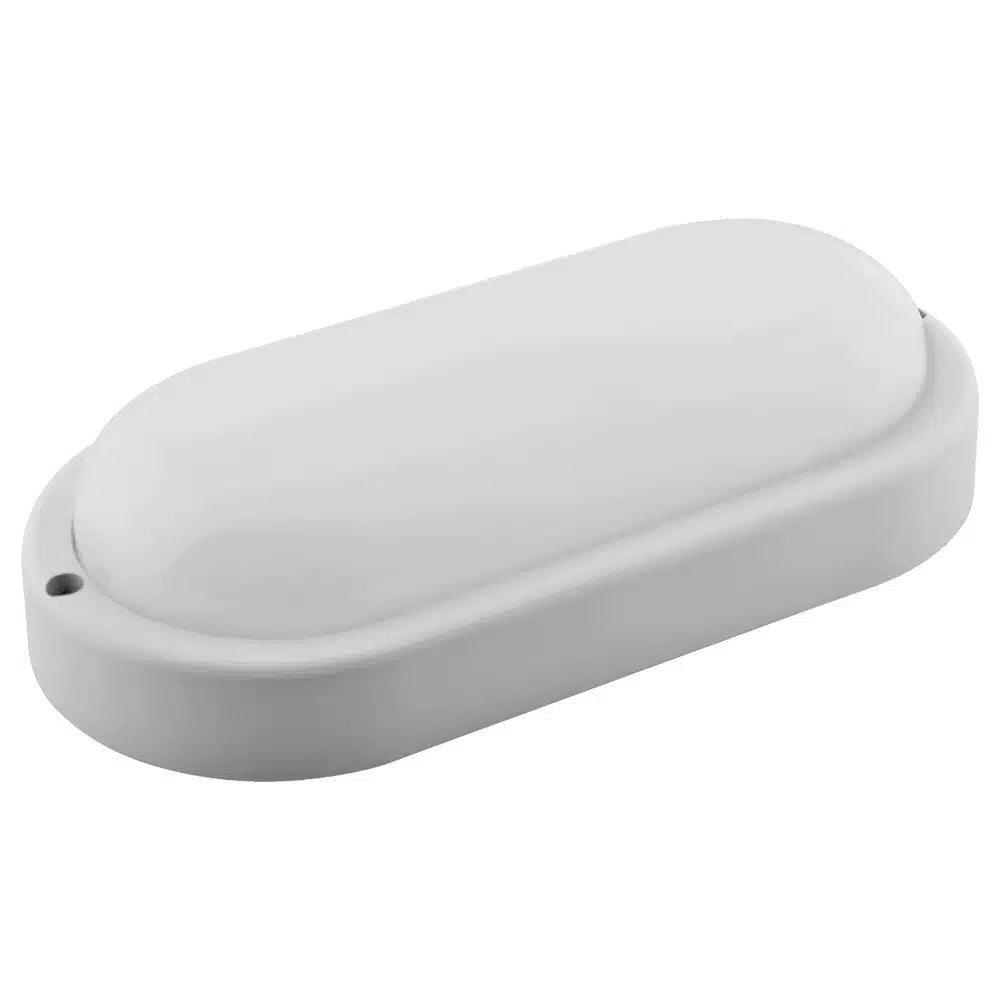 Lampă BAT LED ovală 18W 6400K IP65 alb