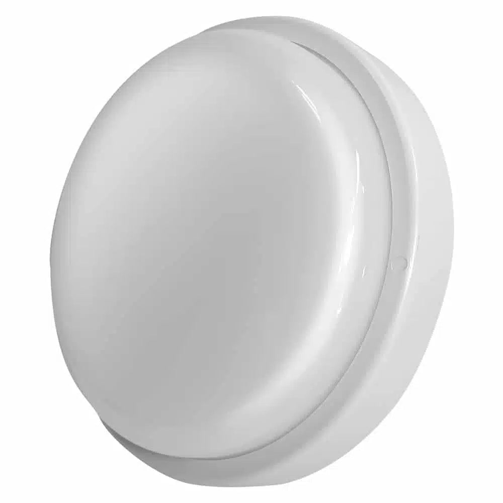 Lampă BAT LED rotundă cu senzor 18W 6400K IP65 alb