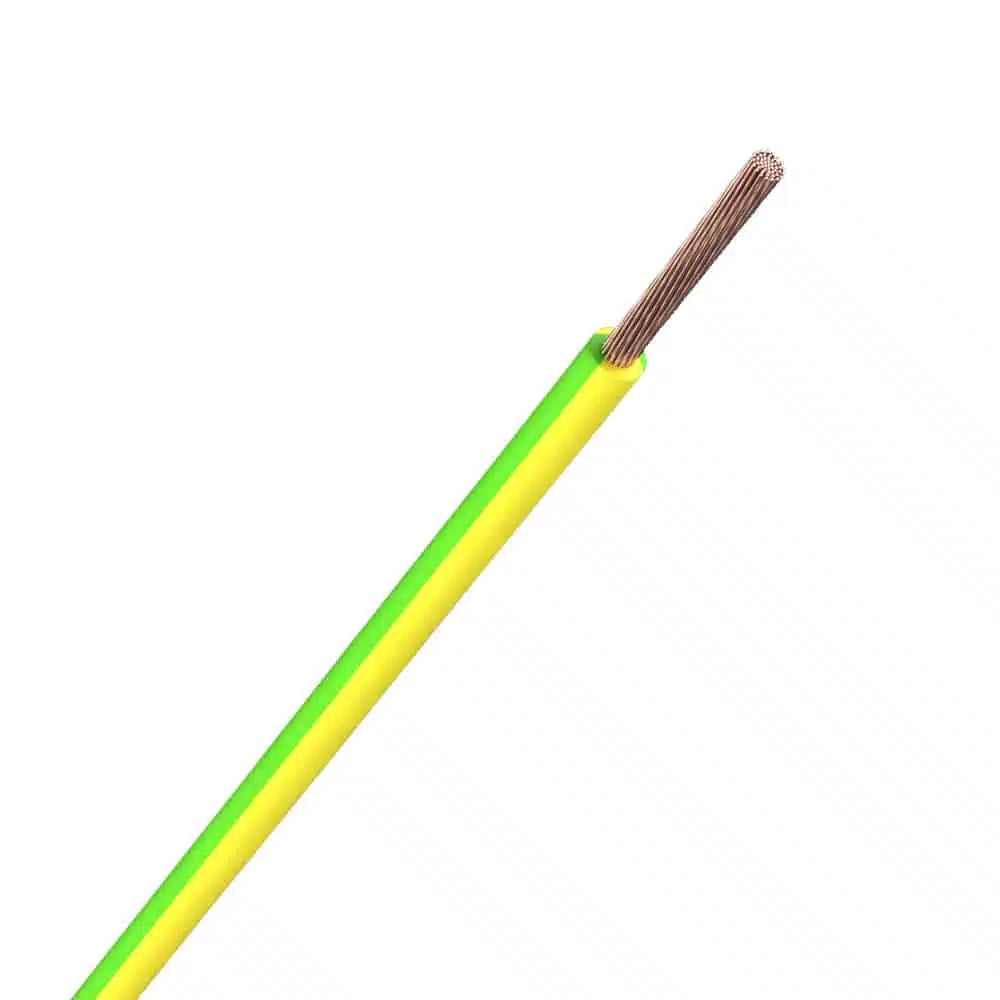 Conductor flexibil MyF 4mmp (H07V-K) verde-galben