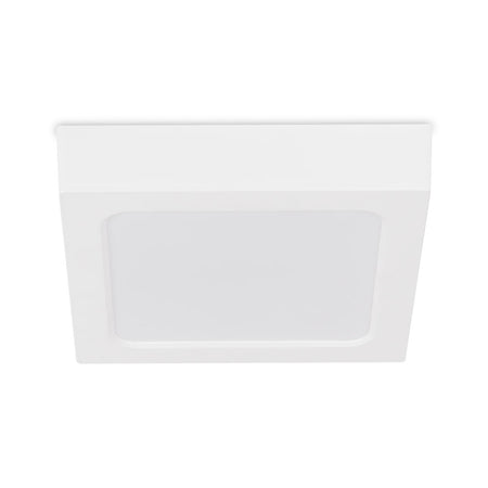 Spot LED 12W pătrat aplicat, ramă plastic IP44