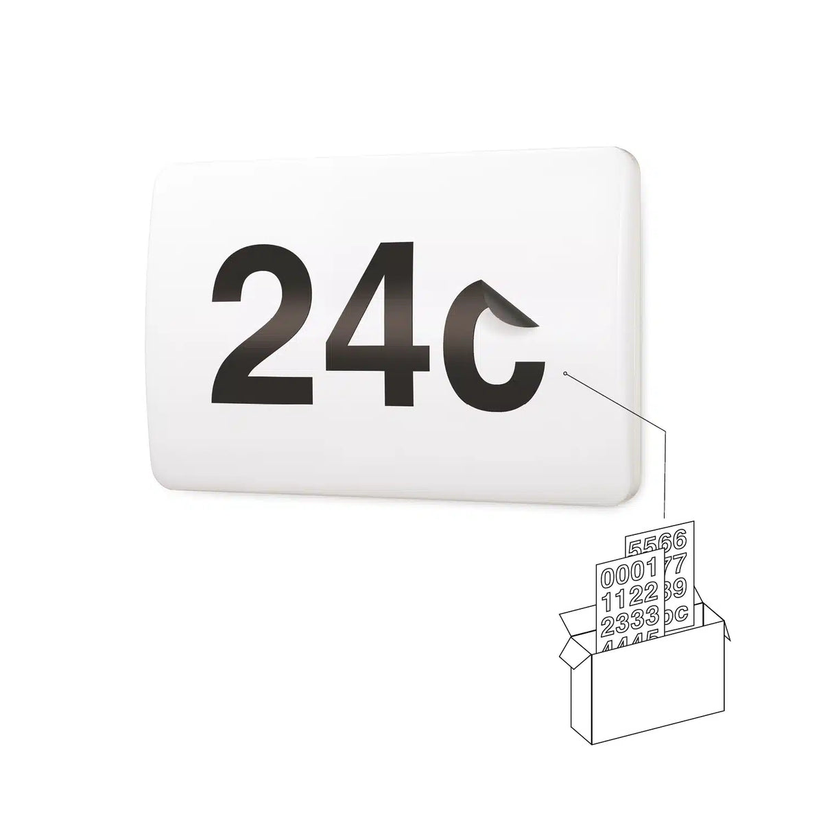 Corp iluminat LED cu senzor 7W 4000K NUMOS, Kobi