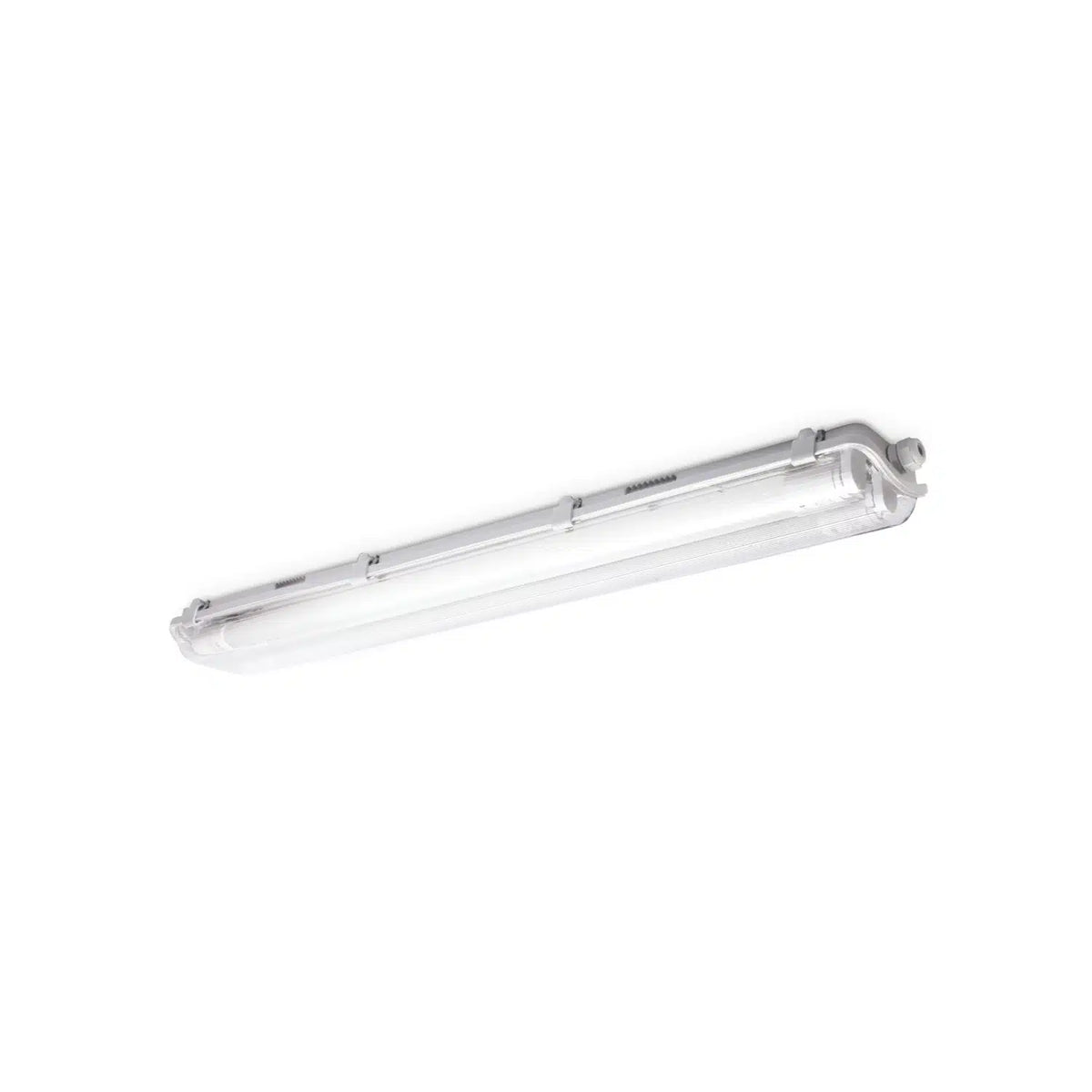 Corp iluminat IP65 2x60 + tuburi LED T8 9W 4000K ZESTAW HERMETIC, Kobi