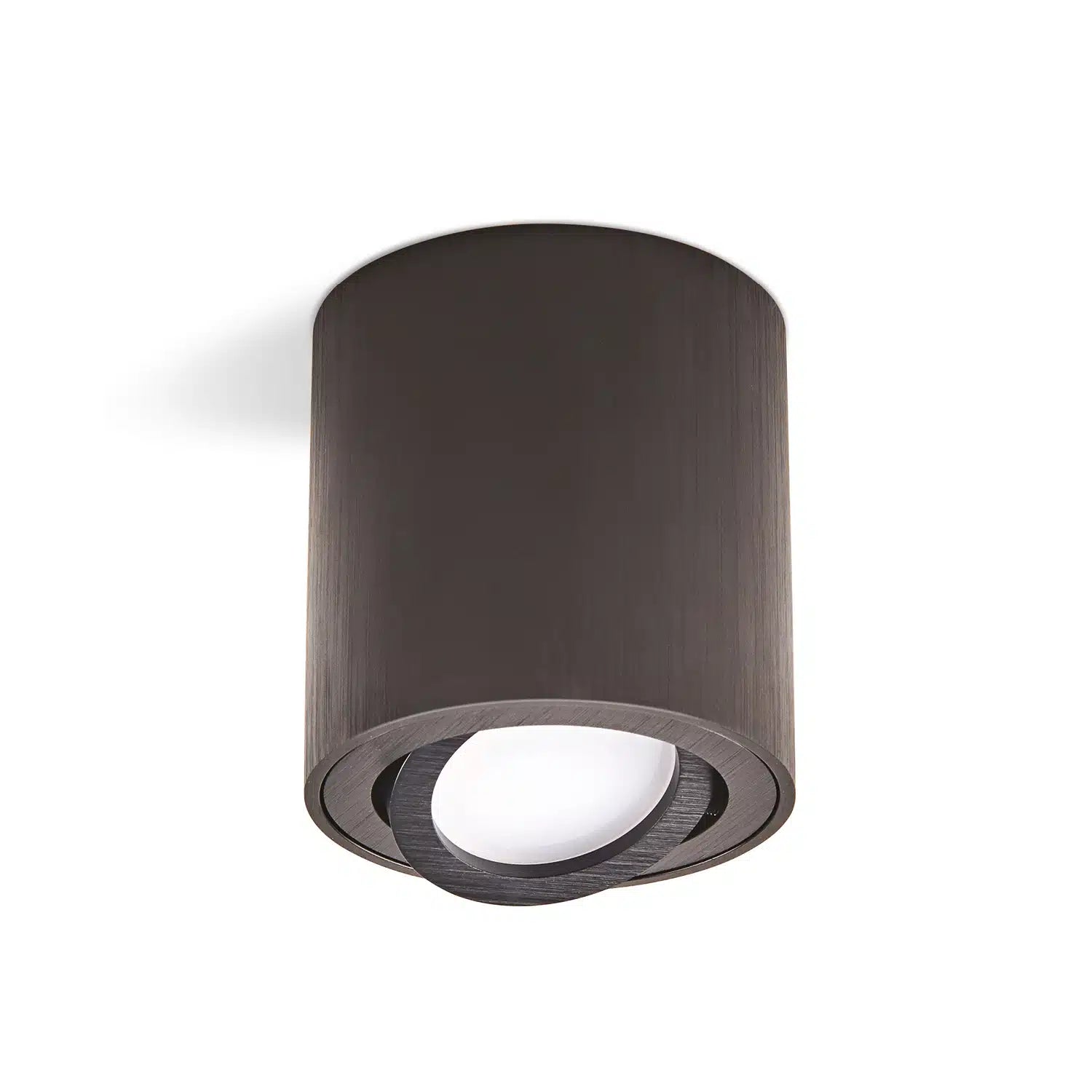 Spot aplicat reglabil GU10 negru OH36, Kobi